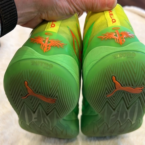 Men's Puma LaMelo Ball MB .02 Nickelodeon slime edition size 10 - Picture 8 of 13